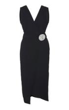 Jeffrey Dodd Asymmetric Belted Wrap Dress