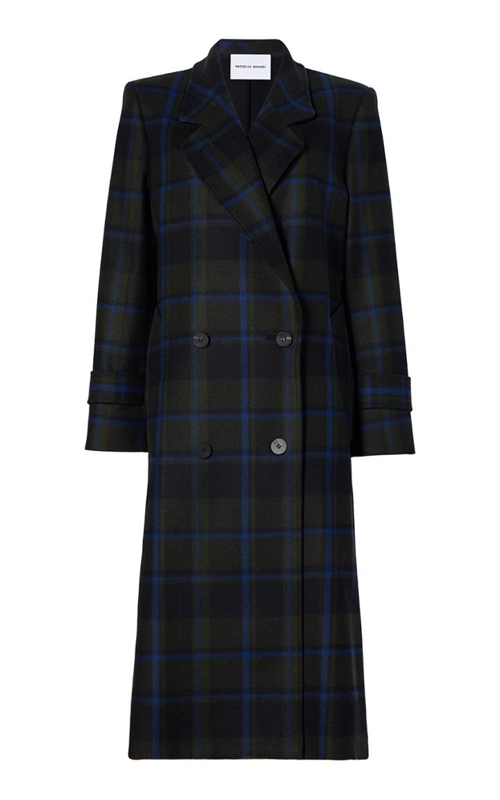 Michelle Waugh Melanie Double Breasted Wool Coat