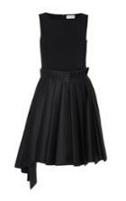 Dice Kayek Sleeveless Pleated Jewel Dress