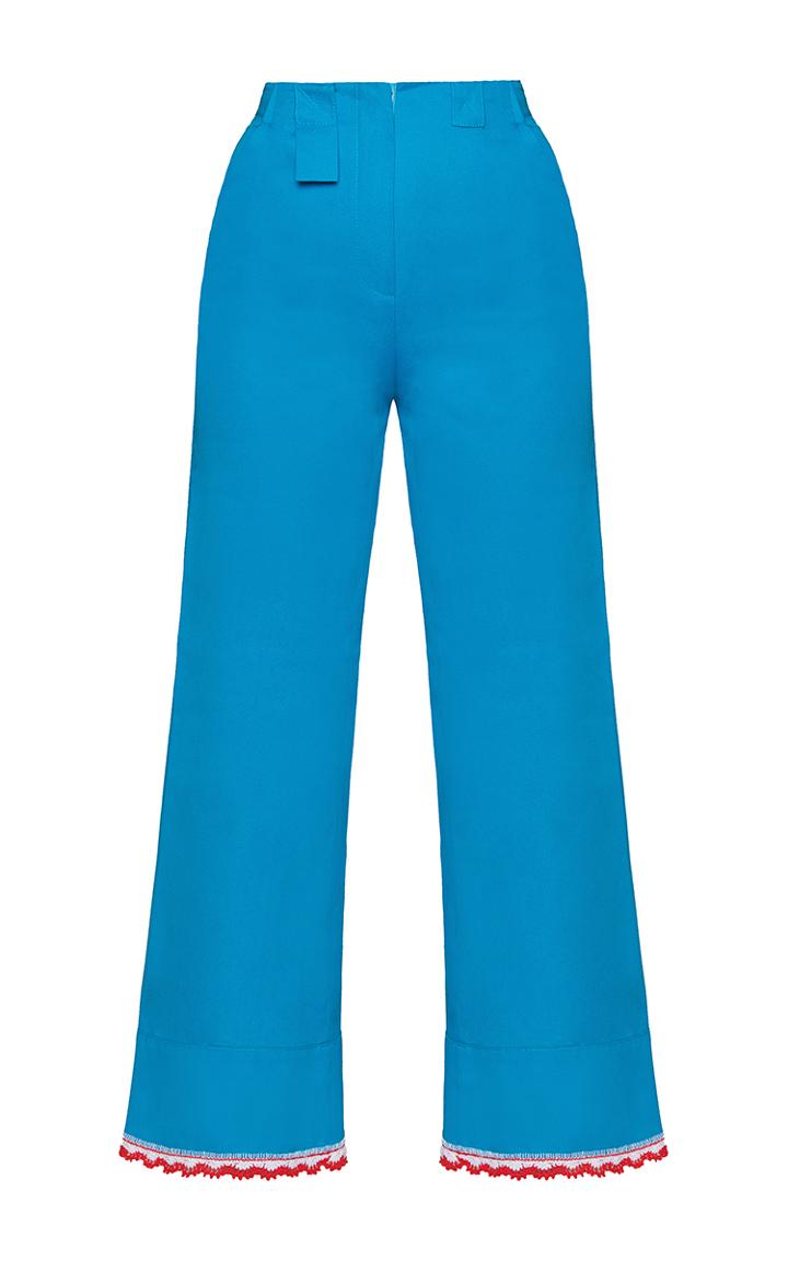 Marianna Senchina High Waist Cropped Pants