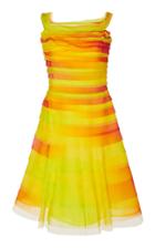 Ralph Lauren Docia Tulle Off-the-shoulder Ombre Dress