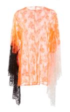 Christopher Kane Neon Lace Top