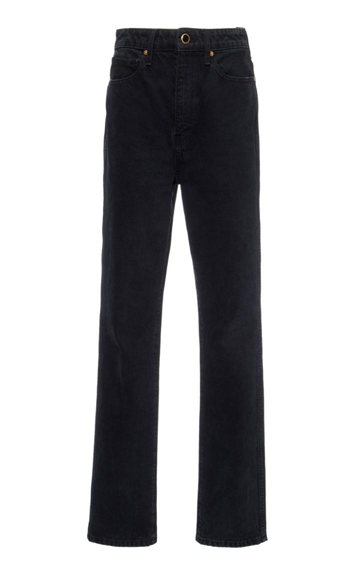 Khaite Daria High-rise Straight-leg Jeans Size: 24