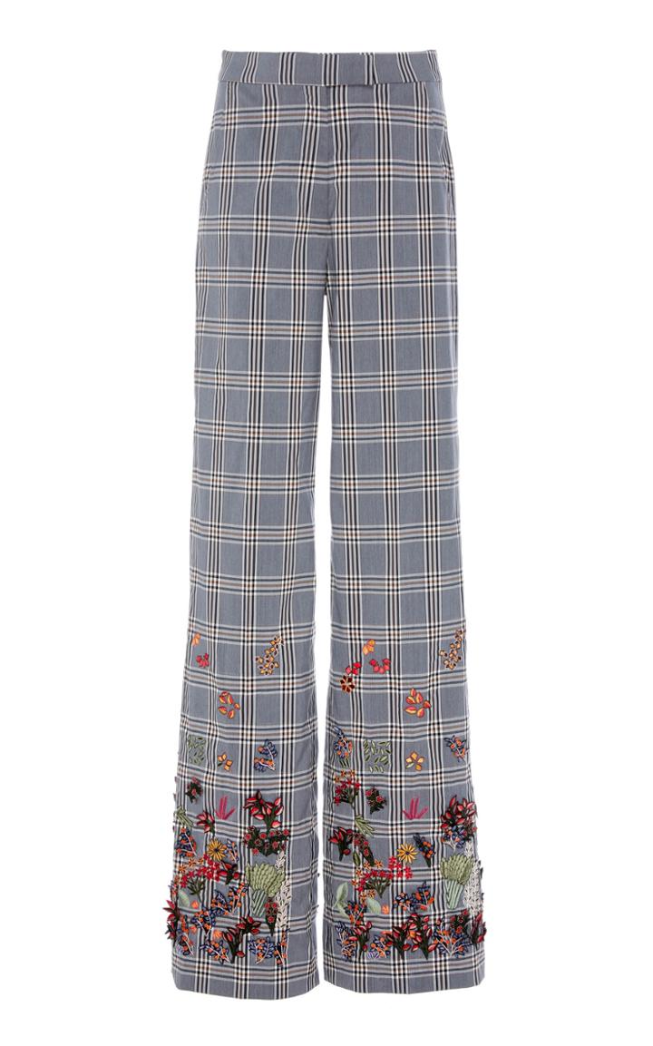 Rahul Mishra 3d Tartan Pant