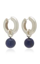 Agmes Sterling Silver And Lapis Earrings