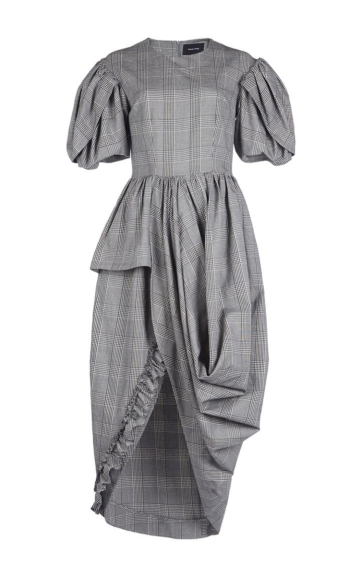 Simone Rocha Prince Of Wales Check Dress