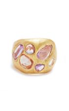 Page Sargisson 18kt Gold Pink Sapphire Cocktail Ring