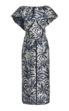 Moda Operandi Johanna Ortiz Escritos Del Tropico Jacquard Convertible Midi Dress
