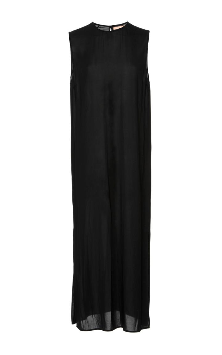 Summa Crew Neck Sleeveless Shell Dress