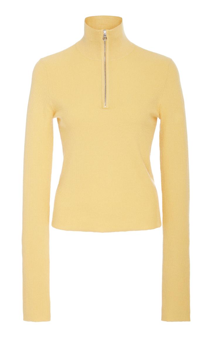 Sally Lapointe Cashmere-blend Knit Ski Top