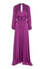 Temperley London Grace Long Sleeve Gown