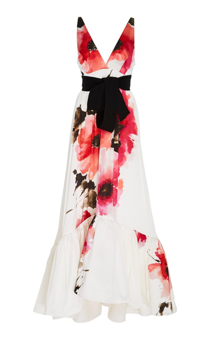 Silvia Tcherassi M'o Exclusive Floral Hellenium Dress