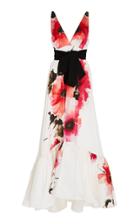Silvia Tcherassi M'o Exclusive Floral Hellenium Dress