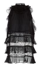 J. Mendel Lace And Ruffle Blouse