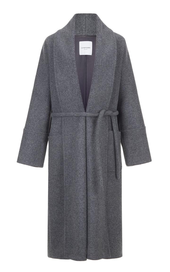 Le17 Septembre Wrap-effect Wool-blend Coat
