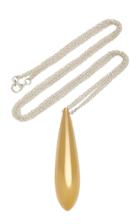 Agmes Audrey Sterling-sterling Gold Vermeil Necklace