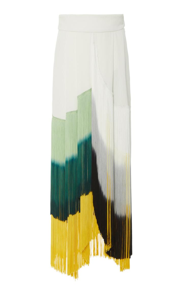 Moda Operandi Rachel Comey Tain High-waisted Ombre Stringed Midi Skirt Size: 0