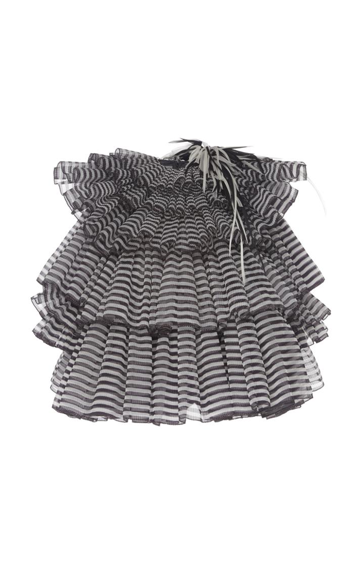 Marc Jacobs Ruffled Tiered Silk Dress