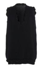 Cecilie Bahnsen Wool Tess Knit Scalloped-edge Vest