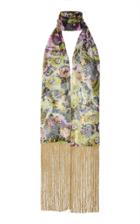 Dundas Printed Fringe Scarf