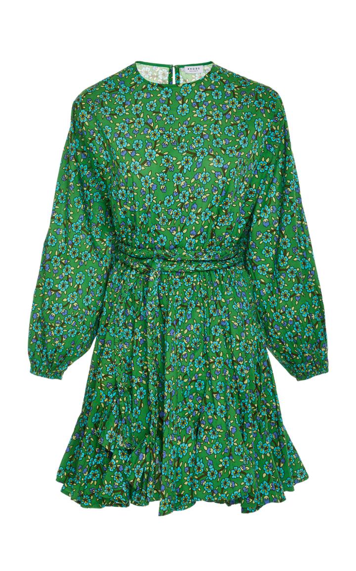 Rhode Resort Ella Cotton Flare Mini Dress
