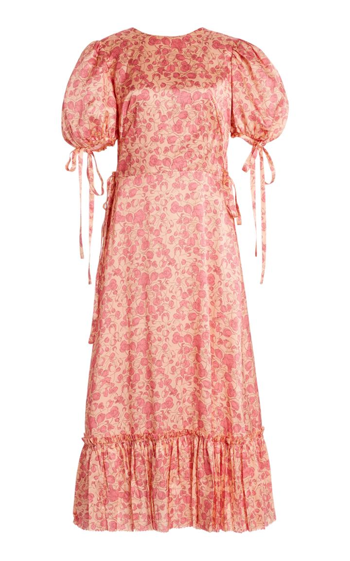 The Vampire's Wife The Honey Trap Printed Silk Dress