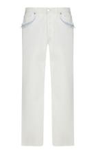 Maison Margiela High-rise Straight-leg Contrast Pocket Jeans