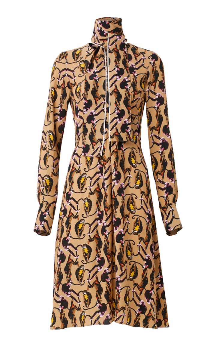 Dorothee Schumacher Fresh Adventure Printed Midi Dress