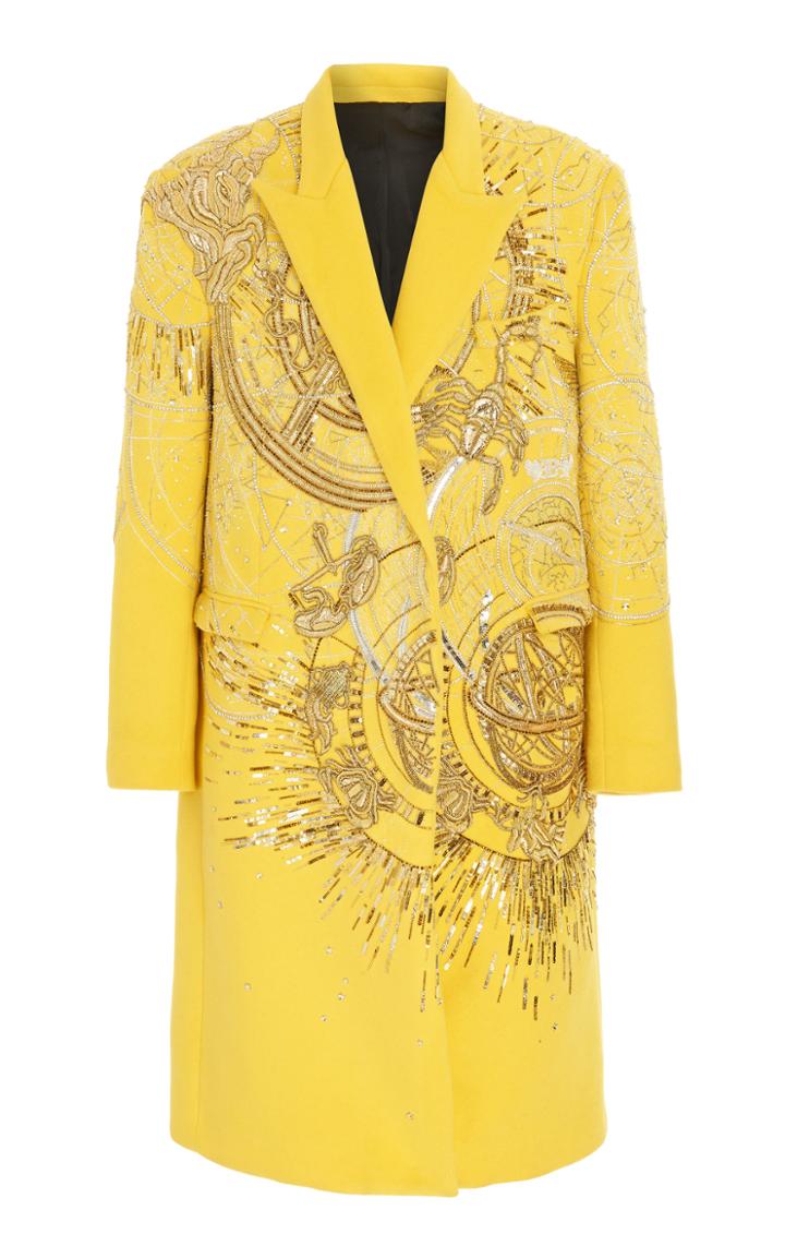 Moda Operandi Balmain Embroidered Coat