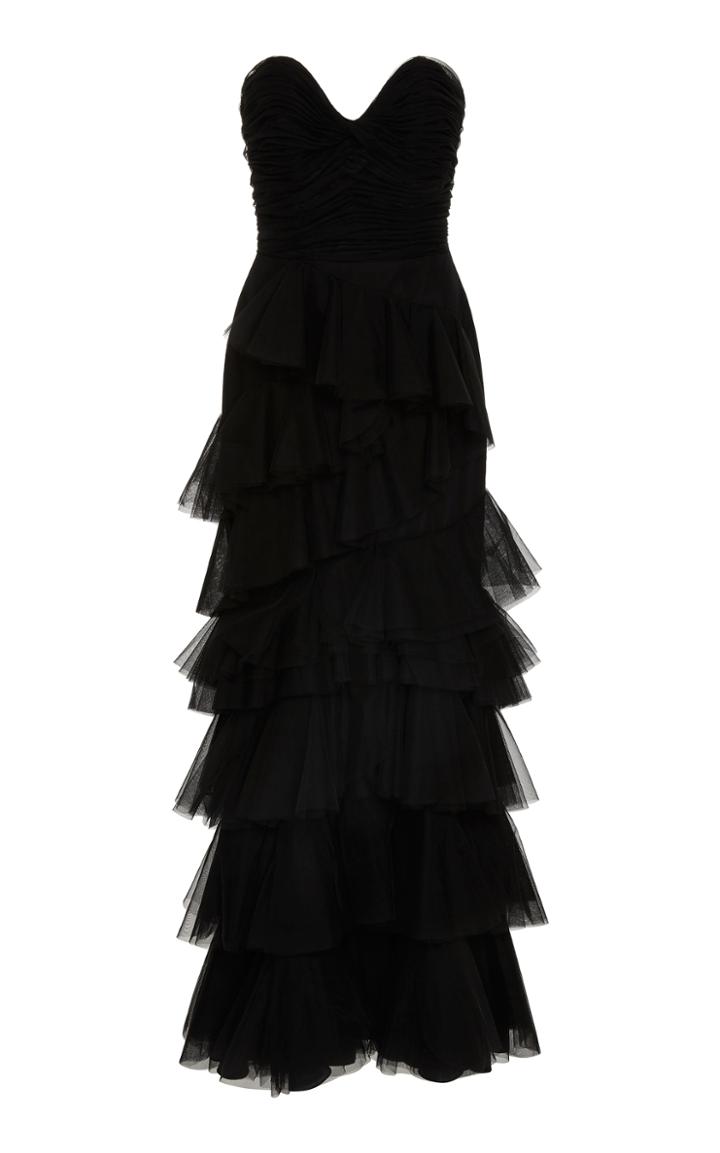 Johanna Ortiz Tierra Sombra Tulle Dress