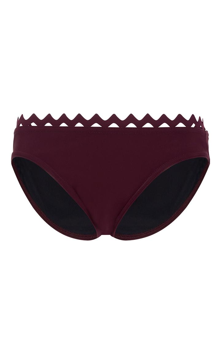 Karla Colletto Reina Geometric Scallop Bikini Bottom