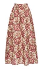 Sir The Label Valetta Floral-print Silk Maxi Skirt