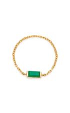 Yi Collection 18k Emerald Chain Ring