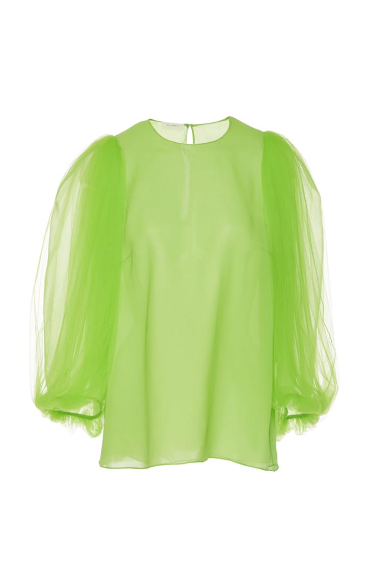Delpozo Balloon Sleeve Blouse