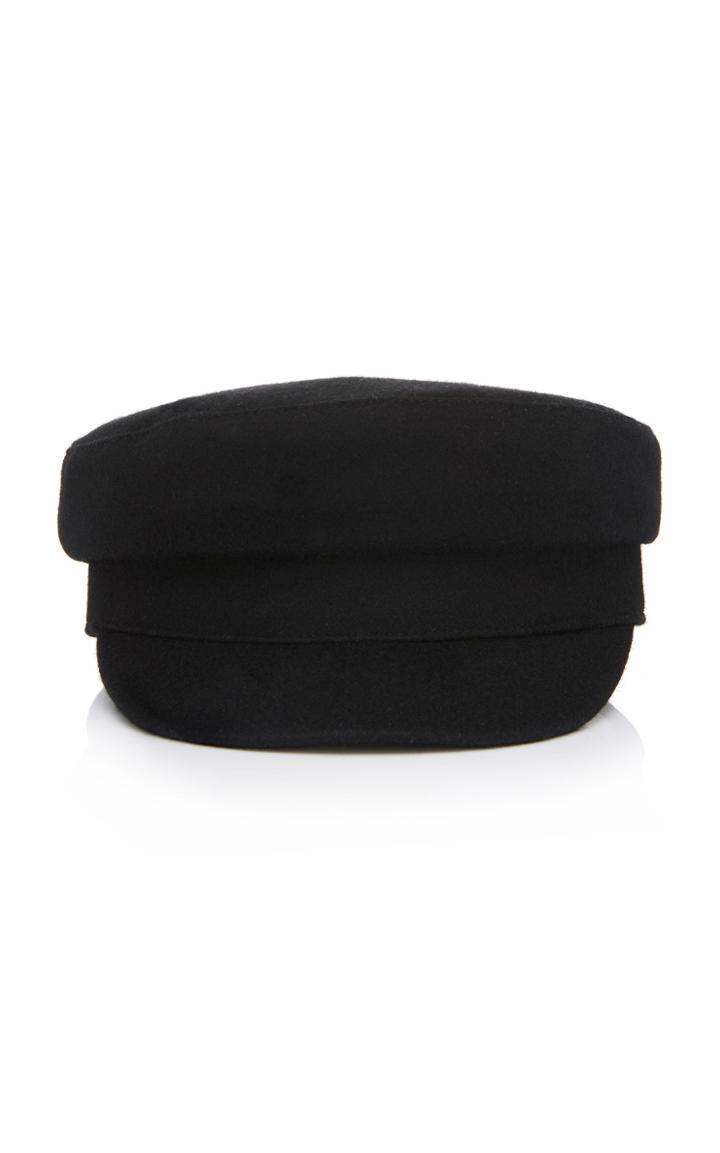 Janessa Leone Mattie Fisherman Wool-blend Cap