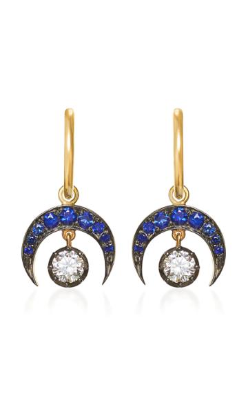 Jessica Mccormack Crescent Moon Earrings