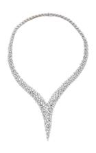 Yeprem 18k White Gold Diamond Necklace