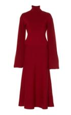 Amur Fynch Turtleneck Midi Sweater Dress