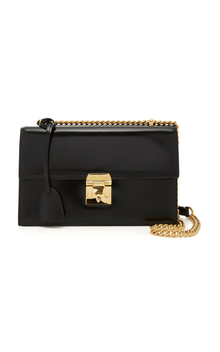 Mark Cross Downtown Brush Off Leather Crossbody