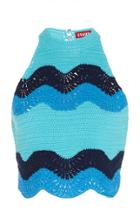 Moda Operandi Staud Star Cropped Crochet-knit Cotton Top Size: Xs