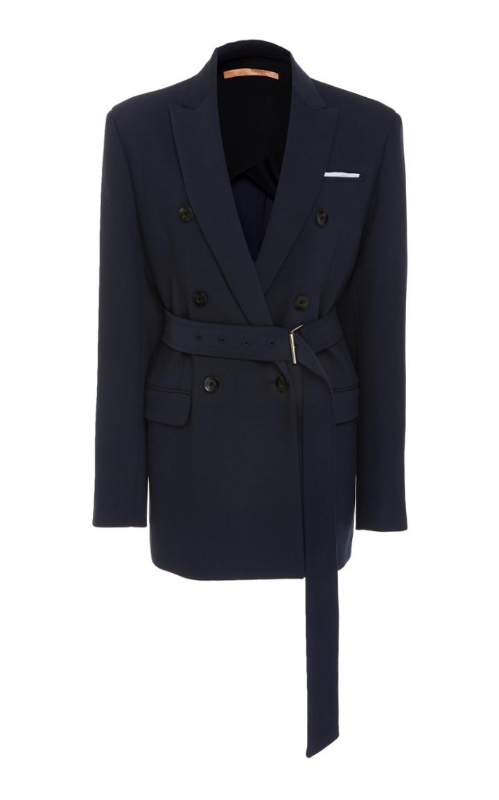 Summa Double-breasted Belted Jacket