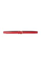 Philosophy Di Lorenzo Serafini Leather Skinny Belt