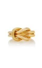 Moda Operandi Lalaounis 18k Yellow Gold Hercules Knot Ring