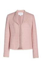 Moda Operandi Giambattista Valli Pearl Trim Collared Jacket
