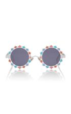 Pared Eyewear Moon & Stars Acetate Round-frame Sunglasses