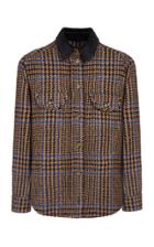 Moda Operandi Blaz Milano Cariba Berber Plaid Wool-blend Shirt Jacket