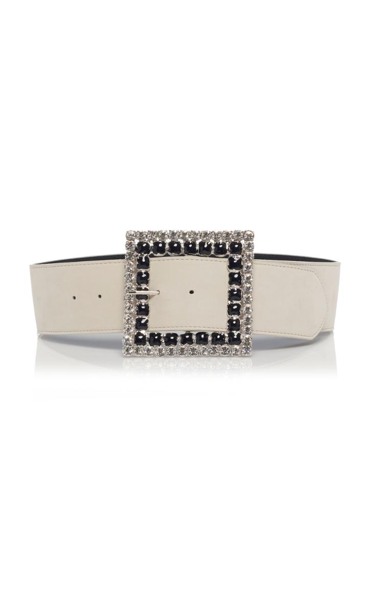 Alessandra Rich Jewel Embellished Waist Belt