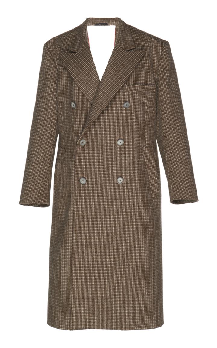 Maison Margiela Double Breasted Cutout Coat