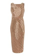 Rachel Gilbert Milla Sequin Crepe Dress
