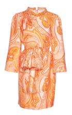 Etro Paisley Silk Belted Dress